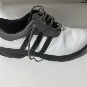 adidas Originals | Shoes | Adidas Womens Traxion Ssetech Golf Shoes White  Leather Size 8 | Poshmark